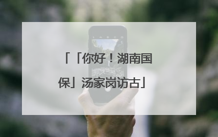 「你好！湖南国保」汤家岗访古