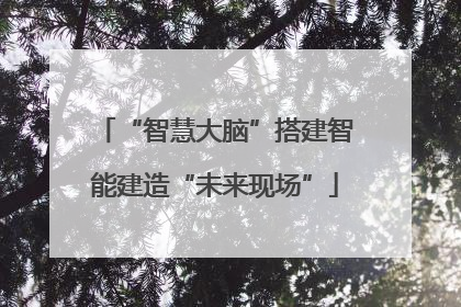 “智慧大脑”搭建智能建造“未来现场”