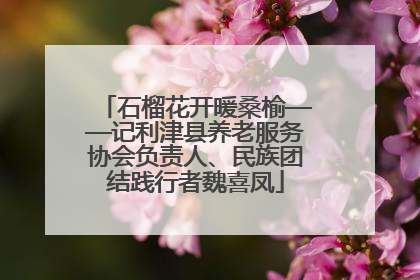 石榴花开暖桑榆——记利津县养老服务协会负责人、民族团结践行者魏喜凤
