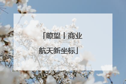 瞭望丨商业航天新坐标