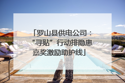 罗山县供电公司：“寻贴”行动排隐患 嘉奖激励助护线