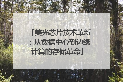美光芯片技术革新：从数据中心到边缘计算的存储革命