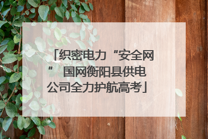 织密电力“安全网” 国网衡阳县供电公司全力护航高考