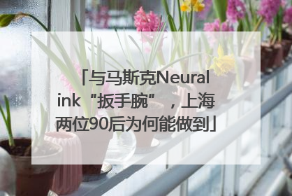 与马斯克Neuralink“扳手腕”，上海两位90后为何能做到