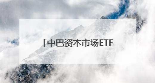 中巴资本市场ETF互联互通落地 高水平制度型开放稳步推进