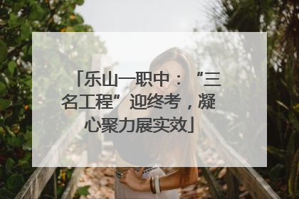 乐山一职中：“三名工程”迎终考，凝心聚力展实效