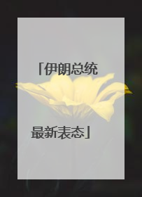 伊朗总统最新表态