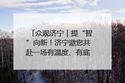 众观济宁｜提“智”向新！济宁邀您共赴一场有温度、有底气的“智造”之约
