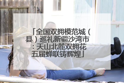 全国双拥模范城（县）巡礼新疆沙湾市：天山北麓双拥花 五届蝉联铸辉煌