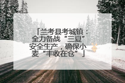兰考县考城镇：全力备战“三夏”安全生产，确保小麦“丰收在仓”