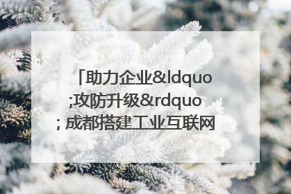 助力企业“攻防升级” 成都搭建工业互联网安全供需对接平台