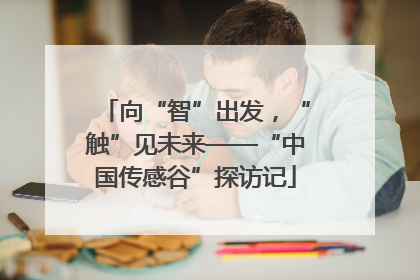向“智”出发，“触”见未来——“中国传感谷”探访记