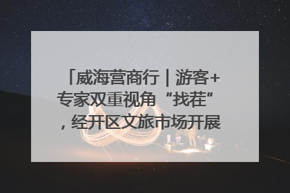 威海营商行｜游客+专家双重视角“找茬”，经开区文旅市场开展暑期前“体检”
