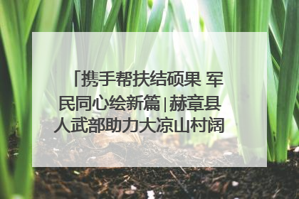 携手帮扶结硕果 军民同心绘新篇∣赫章县人武部助力大凉山村阔步乡村振兴路