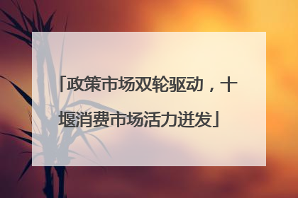 政策市场双轮驱动，十堰消费市场活力迸发