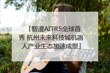 智澄AITR5全球首秀 杭州未来科技城机器人产业生态加速成型