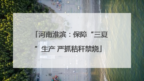 河南淮滨：保障“三夏”生产 严抓秸秆禁烧