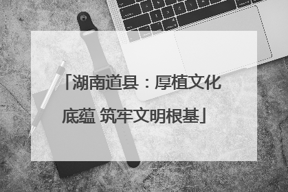 湖南道县：厚植文化底蕴 筑牢文明根基
