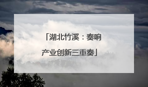 湖北竹溪：奏响产业创新三重奏