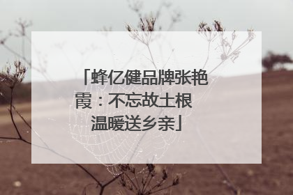 蜂亿健品牌张艳霞：不忘故土根 温暖送乡亲