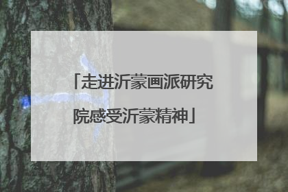 走进沂蒙画派研究院感受沂蒙精神