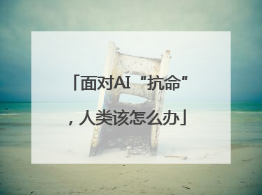 面对AI“抗命”，人类该怎么办