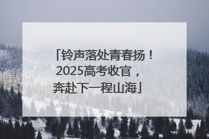 铃声落处青春扬！2025高考收官，奔赴下一程山海