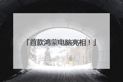 首款鸿蒙电脑亮相！