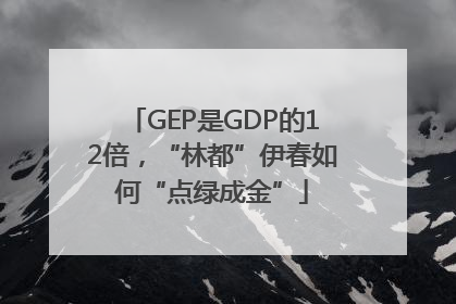 GEP是GDP的12倍，“林都”伊春如何“点绿成金”