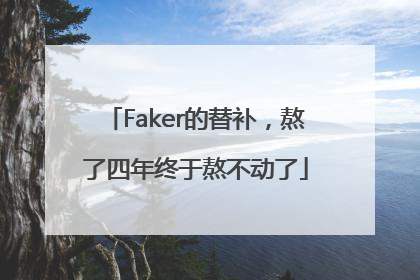 Faker的替补，熬了四年终于熬不动了